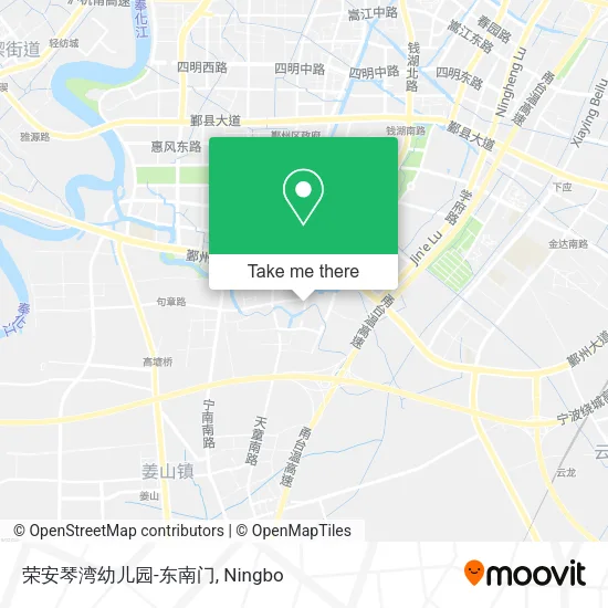 荣安琴湾幼儿园-东南门 map