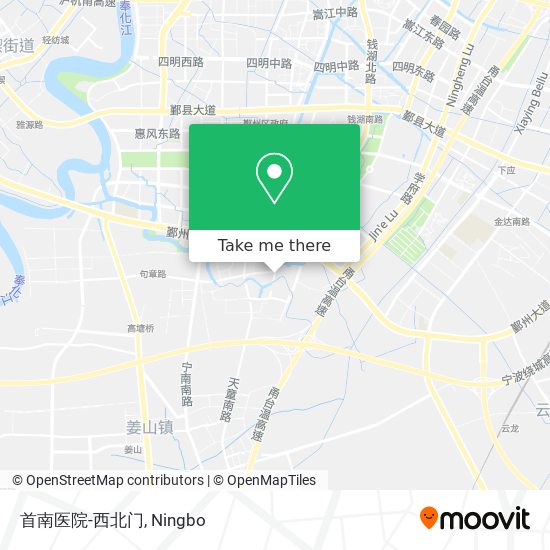 首南医院-西北门 map