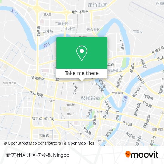 新芝社区北区-7号楼 map