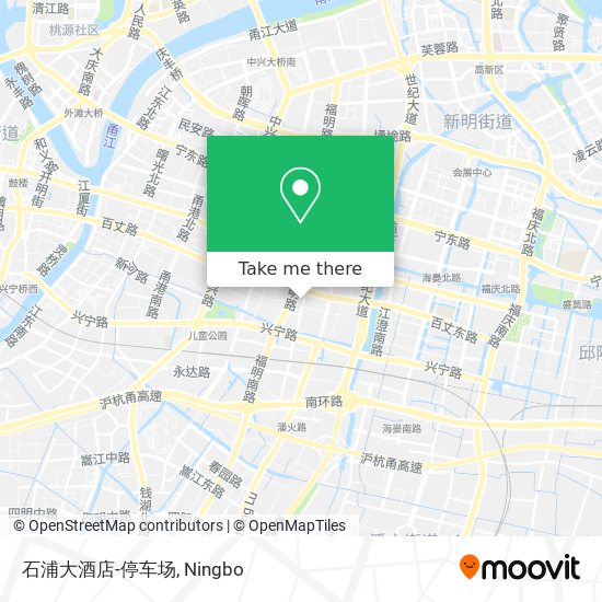石浦大酒店-停车场 map