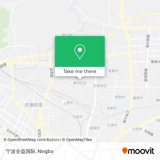 宁波全益国际 map