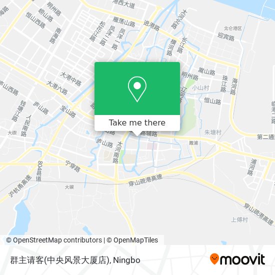 群主请客(中央风景大厦店) map
