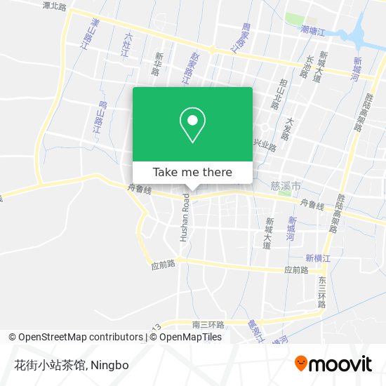 花街小站茶馆 map
