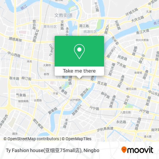 Ty Fashion house(亚细亚75mall店) map