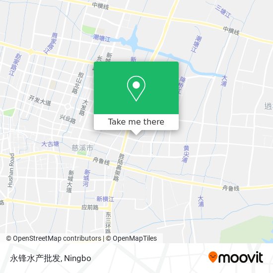 永锋水产批发 map