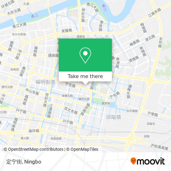 定宁街 map