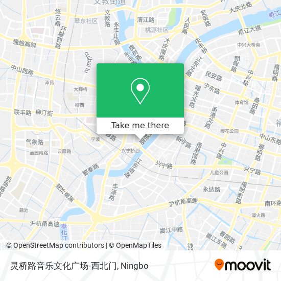 灵桥路音乐文化广场-西北门 map