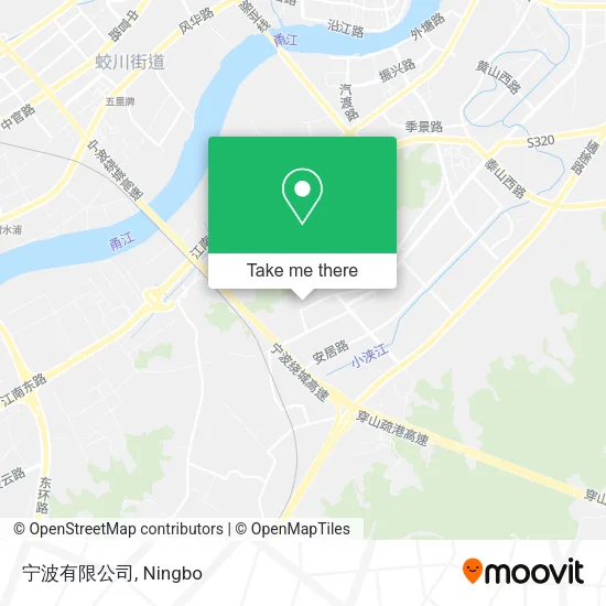 宁波有限公司 map