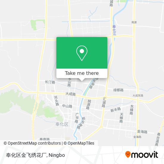 奉化区金飞绣花厂 map