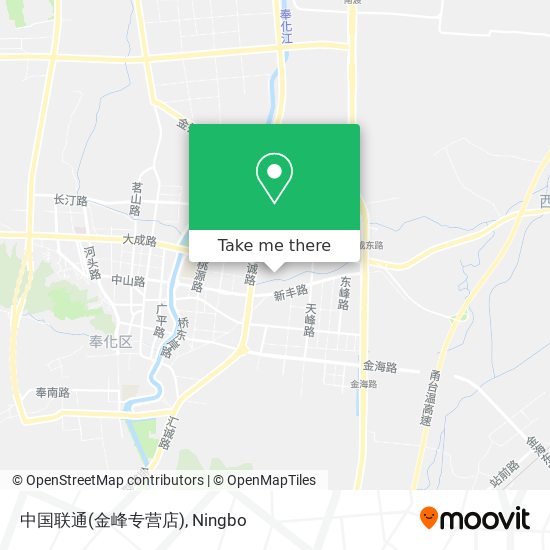 中国联通(金峰专营店) map
