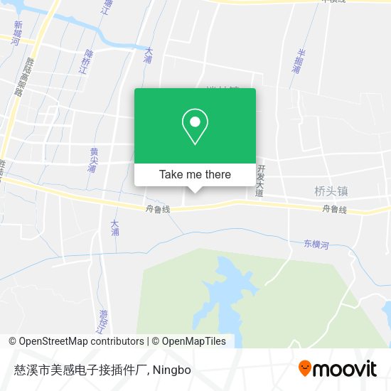 慈溪市美感电子接插件厂 map