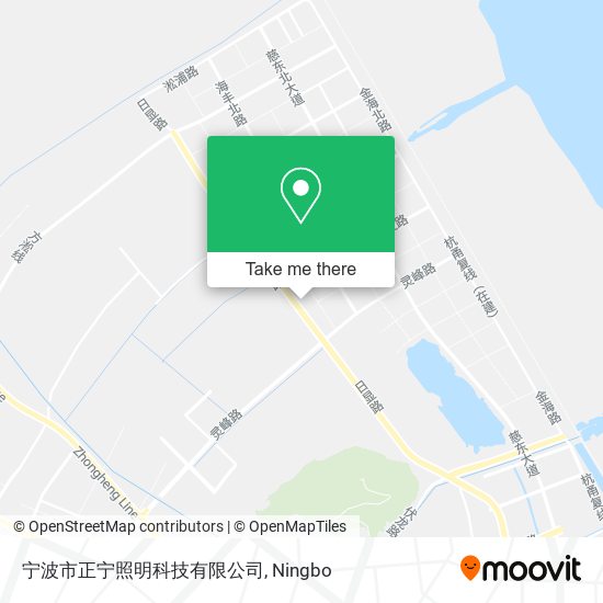 宁波市正宁照明科技有限公司 map