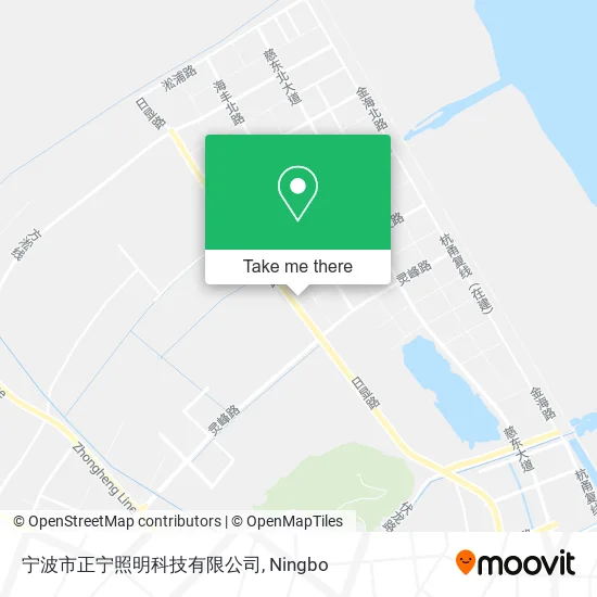 宁波市正宁照明科技有限公司 map