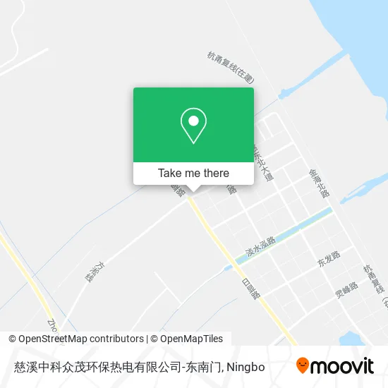 慈溪中科众茂环保热电有限公司-东南门 map