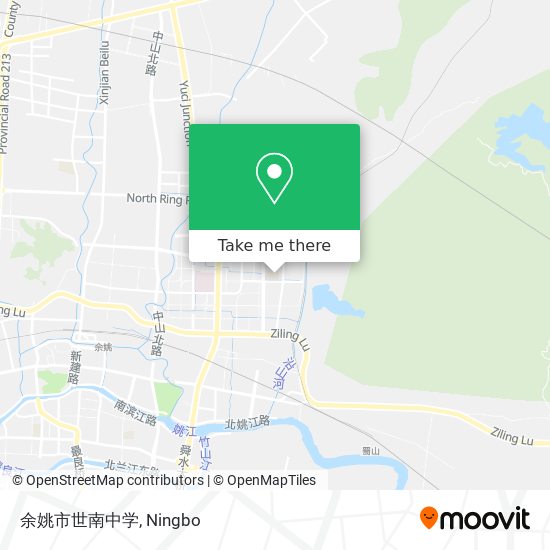 余姚市世南中学 map