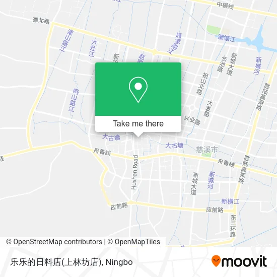 乐乐的日料店(上林坊店) map