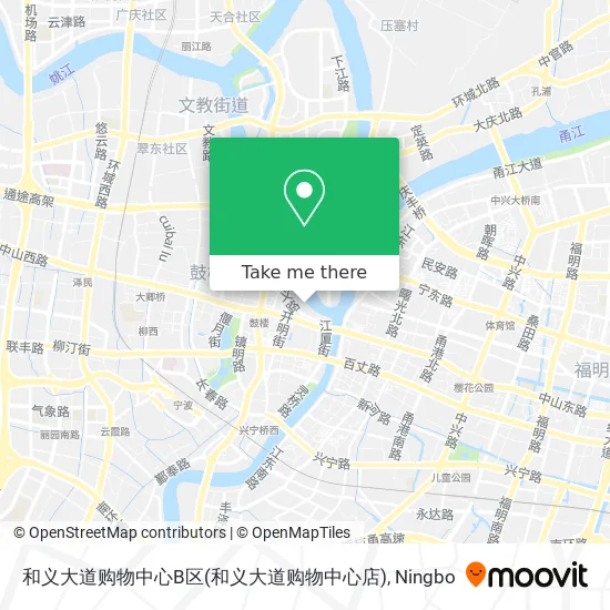 和义大道购物中心B区(和义大道购物中心店) map