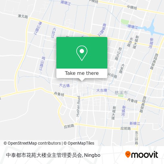 中泰都市花苑大楼业主管理委员会 map