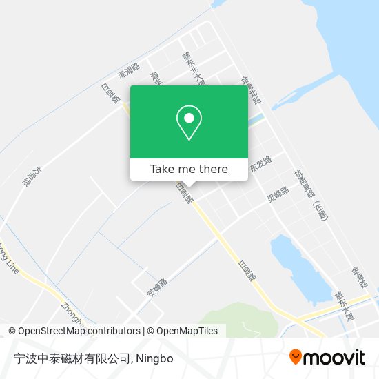 宁波中泰磁材有限公司 map