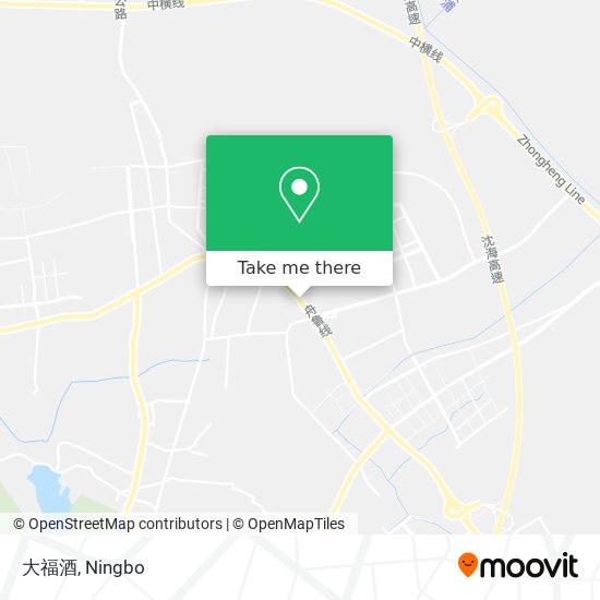 大福酒 map