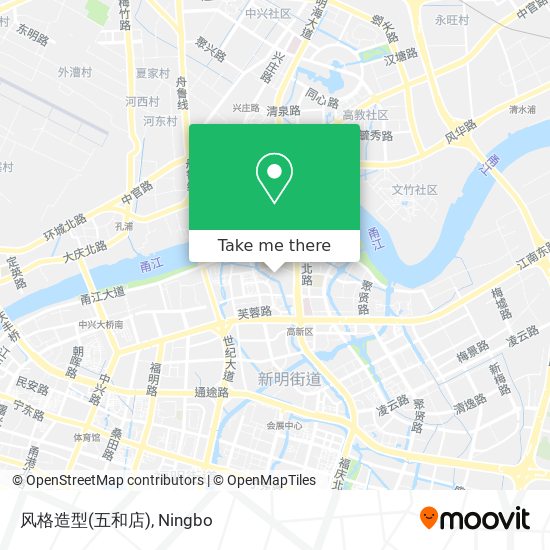 风格造型(五和店) map