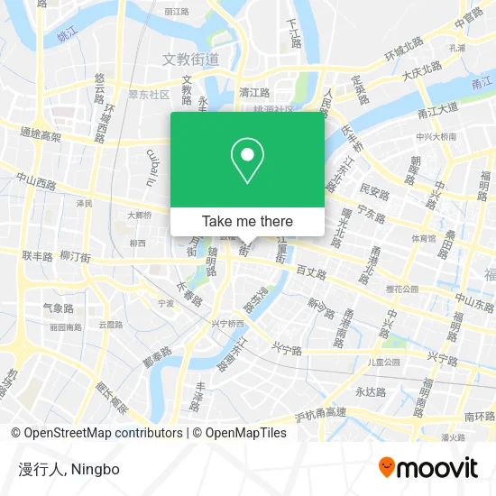 漫行人 map