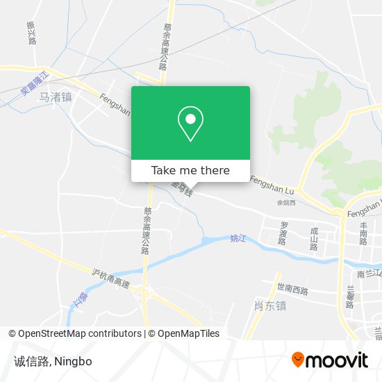 诚信路 map