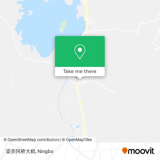 梁弄阿桥大糕 map