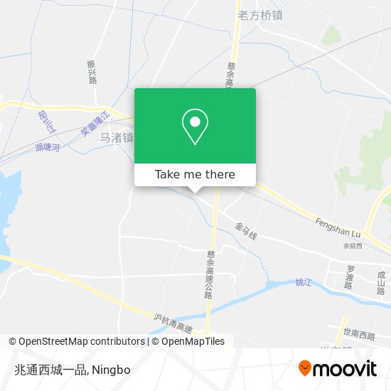兆通西城一品 map
