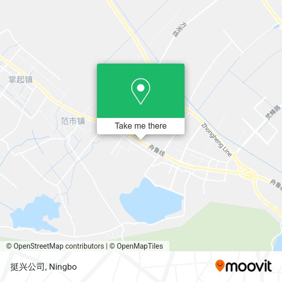 挺兴公司 map