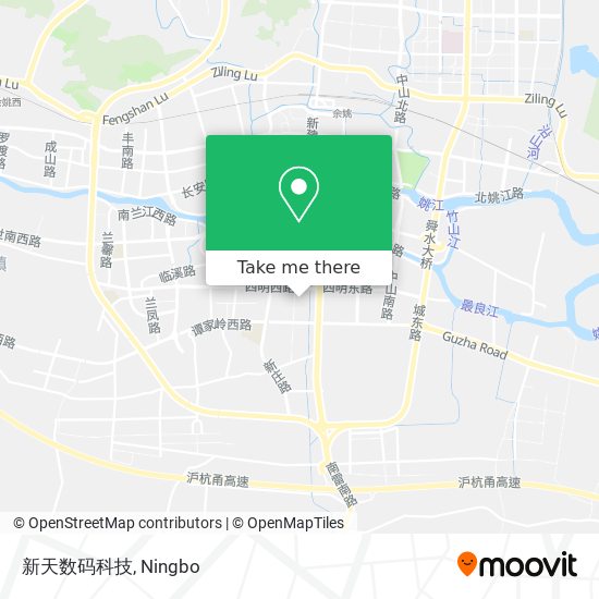 新天数码科技 map