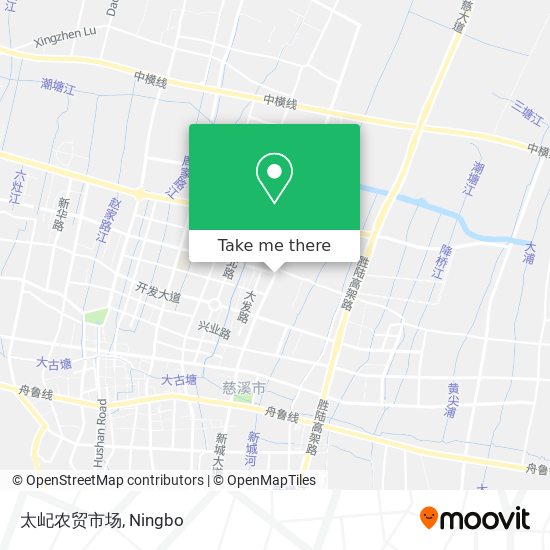 太屺农贸市场 map