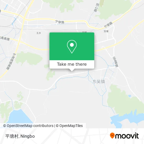平塘村 map
