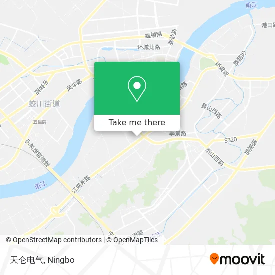 天仑电气 map