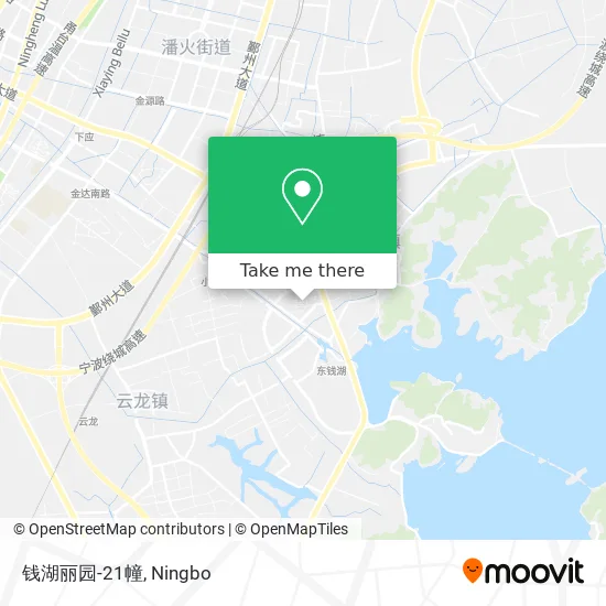 钱湖丽园-21幢 map