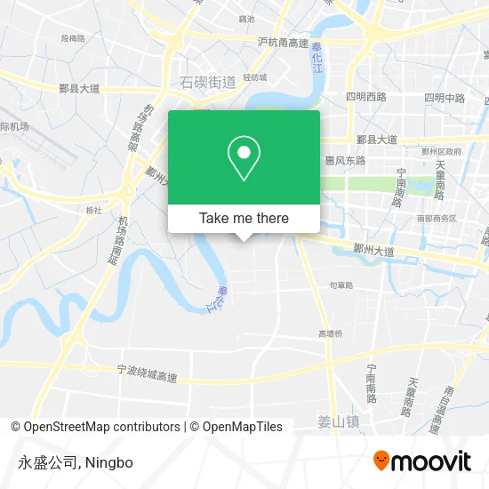 永盛公司 map