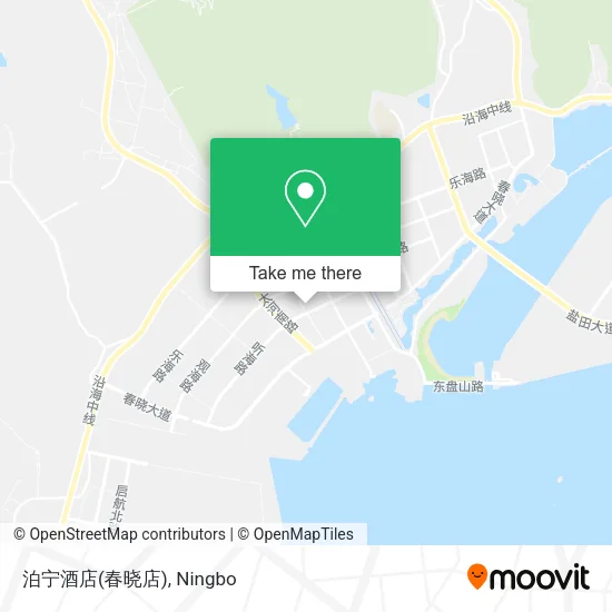 泊宁酒店(春晓店) map