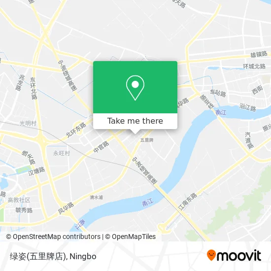 绿姿(五里牌店) map