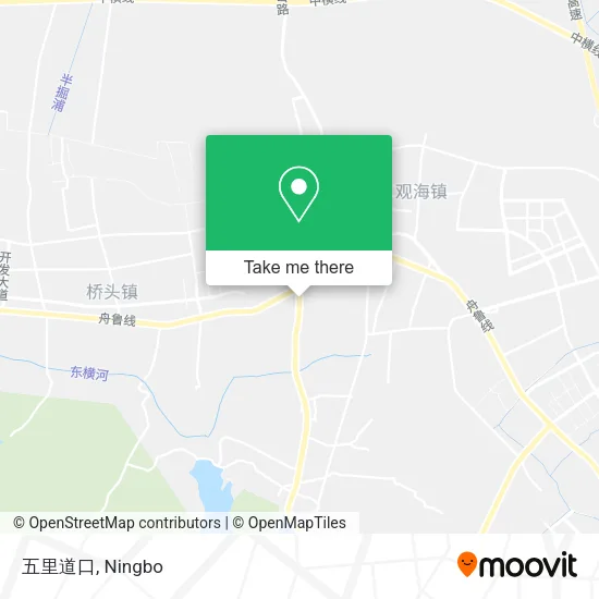 五里道口 map