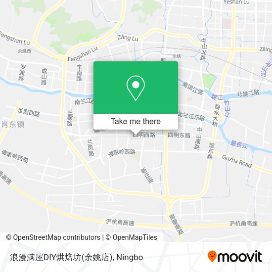 浪漫满屋DIY烘焙坊(余姚店) map
