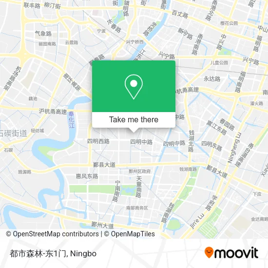都市森林-东1门 map