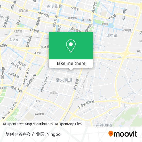 梦创金谷科创产业园 map