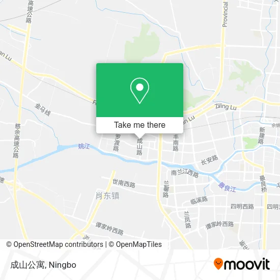 成山公寓 map