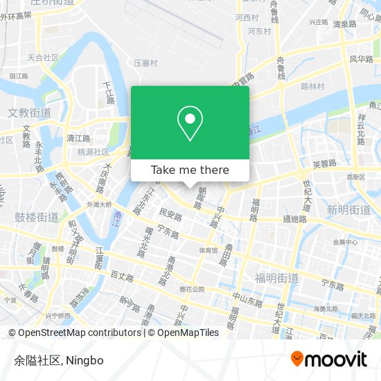 余隘社区 map