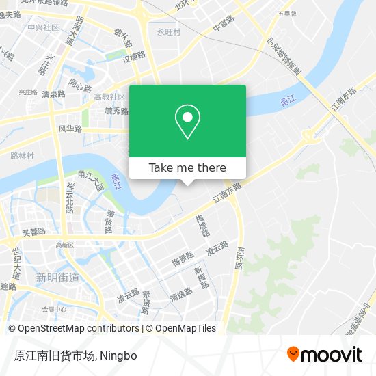 原江南旧货市场 map