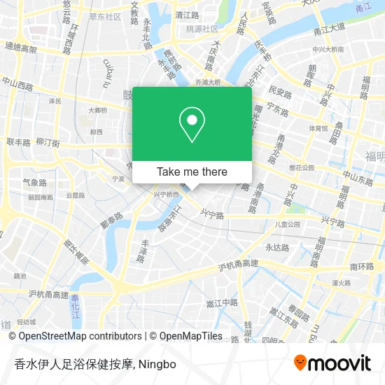 香水伊人足浴保健按摩 map
