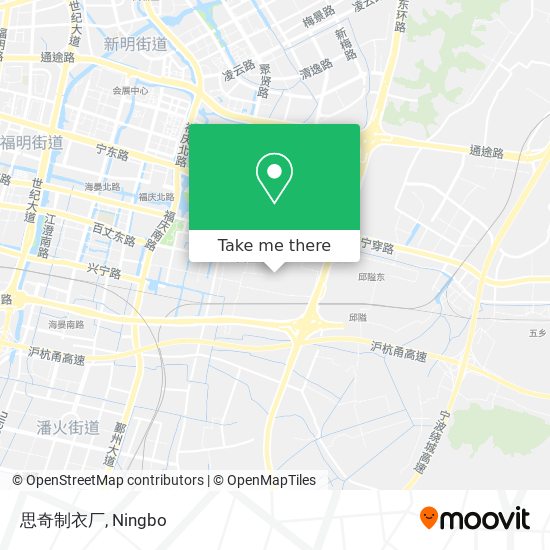 思奇制衣厂 map