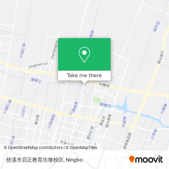 慈溪市启正教育坎墩校区 map