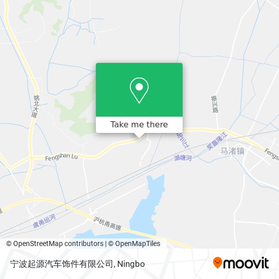 宁波起源汽车饰件有限公司 map