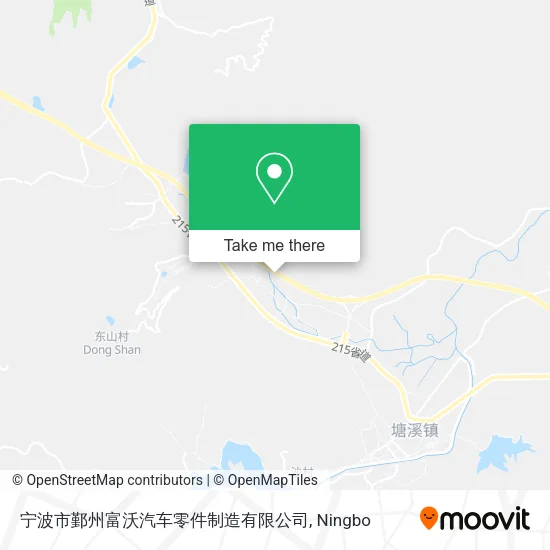 宁波市鄞州富沃汽车零件制造有限公司 map